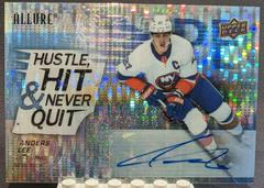 Anders Lee [Autograph] Hockey Cards 2021 Upper Deck Allure Hustle Hit & Never Quit Prices