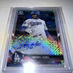 Ibandel Isabel Baseball Cards 2018 Bowman Mega Box Chrome Autographs Prices
