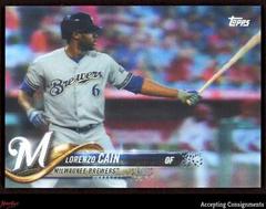 Lorenzo Cain #60 Baseball Cards 2018 Topps on Demand 3D Prices