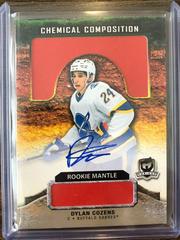 Dylan Cozens Hockey Cards 2020 Upper Deck The Cup Chemical Composition Mantle Autographs Prices