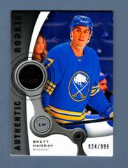 Brett Murray #R-66 Hockey Cards 2021 SP Game Used 2005-06 Retro Rookies Prices