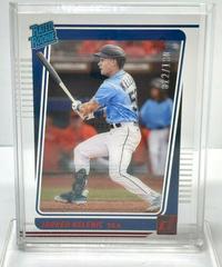 Jarred Kelenic [Red] #20 Baseball Cards 2021 Panini Chronicles Clearly Donruss Prices