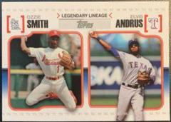 Elvis Andrus, Ozzie Smith #LL54 Baseball Cards 2010 Topps Legendary Lineage Prices