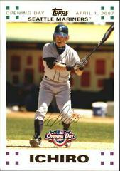 Ichiro [Gold] #154 Baseball Cards 2007 Topps Opening Day Prices