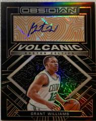 Grant Williams [Orange] Basketball Cards 2021 Panini Obsidian Volcanic Signatures Prices