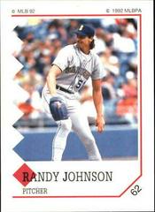 Randy Johnson #62 Baseball Cards 1992 Panini Stickers Prices