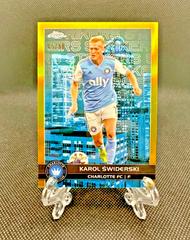 Karol Swiderski [Gold] Soccer Cards 2023 Topps Chrome MLS Big City Strikers Prices