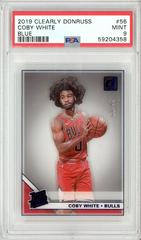 Coby White [Blue] Basketball Cards 2019 Panini Clearly Donruss Prices