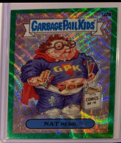 NAT Nerd [Green Wave Refractor] #172a Prices | 2022 Garbage Pail Kids ...