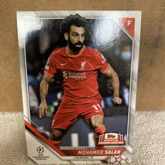 mohamed salah Soccer Cards 2022 Topps UEFA Champions League International Trading Card Day Prices