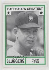 Norm Cash [Tan Back] #29 Baseball Cards 1982 TCMA Greatest Sluggers Prices