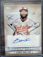 Cedric Mullins [Gold] #BSA-CM Baseball Cards 2022 Topps Baseball Stars Autographs Prices