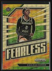 Kahleah Copper [Gold Vinyl] #6 Basketball Cards 2023 Panini Prizm WNBA Fearless Prices