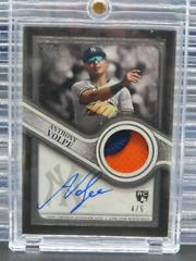 Anthony Volpe [Platinum] #TRAPU-AV Baseball Cards 2023 Topps Update Reverence Autograph Patch Prices