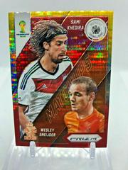 Sami Khedira, Wesley Sneijder [Prizm] #27 Soccer Cards 2014 Panini Prizm World Cup Matchups Prices