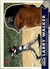 Larry Walker #120 Baseball Cards 2001 Fleer Prices