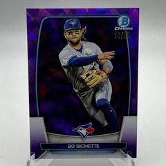 Bo Bichette [Purple] #6 Baseball Cards 2023 Bowman Chrome Sapphire Prices