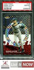 Derek Jeter [Xfractor] Baseball Cards 2005 Finest Prices