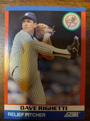 Dave Righetti #68 Baseball Cards 1991 Score Superstars Prices