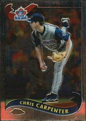 Chris Carpenter #483 Baseball Cards 2002 Topps Chrome Prices