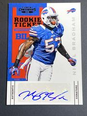 Nigel Bradham [Running Autograph Playoff Ticket] Football Cards 2012 Panini Contenders Prices