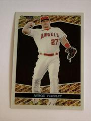 Mike Trout Baseball Cards 2021 Topps Chrome Update Black Gold Prices
