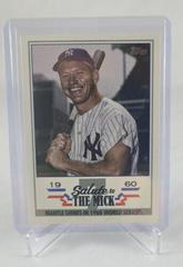 Mickey Mantle #STM-5 Baseball Cards 2022 Topps Salute to The Mick Prices