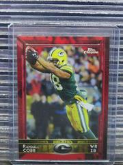 Randall Cobb [Diving Red Refractor] #34 Football Cards 2015 Topps Chrome Prices