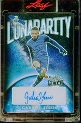 Gabriel Jesus Soccer Cards 2022 Leaf Metal Lunararity Autographs Prices