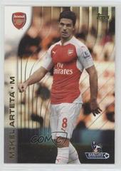 Mikel Arteta #10 Soccer Cards 2015 Topps Premier Gold Prices