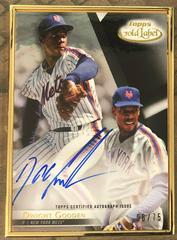 Dwight Gooden Baseball Cards 2018 Topps Gold Label Framed Autograph Prices