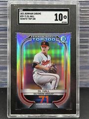 DJ Hall #BTP-71 Baseball Cards 2021 Bowman Scout’s Top 100 Prices