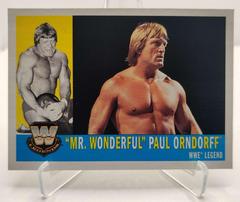 Paul Mr. Wonderful Orndorff #83 Wrestling Cards 2005 Topps Heritage WWE Prices