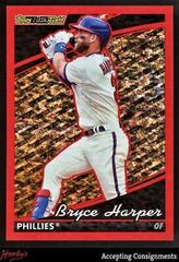 Bryce Harper [Red] #BG-19 Baseball Cards 2022 Topps Update Black Gold Prices