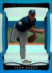 Jake Peavy [Refractor] #44 Baseball Cards 2009 Finest Prices