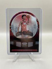 Amen Thompson [Red] #9 Basketball Cards 2023 Panini Crown Royale Sno Globe Prices