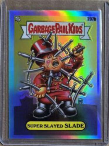 Super Slayed SLADE [Refractor] #207b 2022 Garbage Pail Kids Chrome