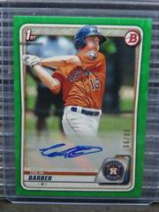 Colin Barber [Green] #PA-CB Baseball Cards 2020 Bowman Paper Prospect Autographs Prices