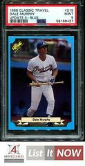 Dale Murphy [Blue] #215 Baseball Cards 1988 Classic Travel Update II Prices