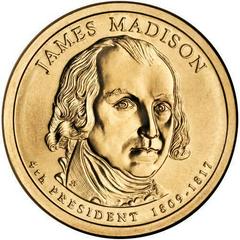 2007 P [JAMES MADISON] Coins Presidential Dollar Prices