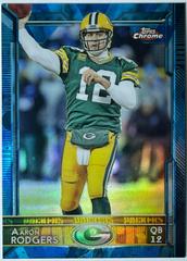 Aaron Rodgers [Diamond Refractor] #2 Football Cards 2015 Topps Chrome Prices