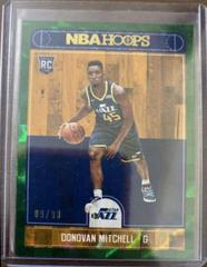 Donovan Mitchell [Green] #263 Basketball Cards 2017 Panini Hoops Prices