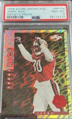 Jerry Rice #PP104 Football Cards 1998 Panini Score Showcase Artist's Proof Prices