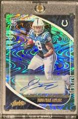 Jonathan Taylor [Signature Green Wave] #161 Football Cards 2020 Panini Absolute Prices