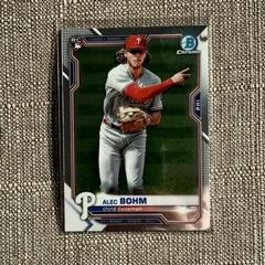 Alec Bohm #94 Baseball Cards 2021 Bowman Chrome Prices