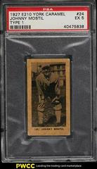 Johnny Mostil Baseball Cards 1927 E210 York Caramel Type 1 Prices