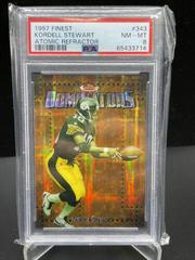 Kordell Stewart [Atomic Refractor] #343 Football Cards 1997 Topps Finest Prices
