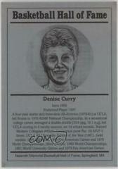 Denise Curry Basketball Cards 1986 Hall of Fame Metallic Prices