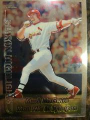 Mark McGwire [Refractor] Baseball Cards 1999 Topps Chrome Prices