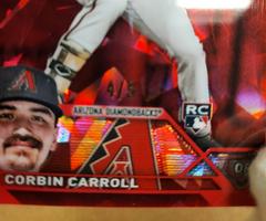 Corbin Carroll [Red] #401 Baseball Cards 2023 Topps Chrome Sapphire Prices
